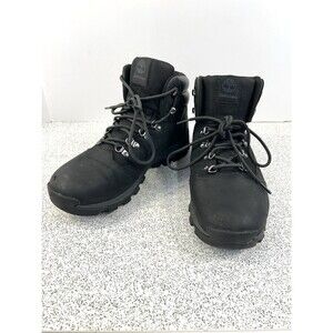 Timberland Rangeley Mid Hiker Black Leather Boots 9811R US Men Size 11